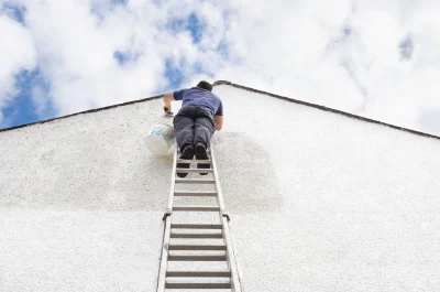 Peinture extérieure à Dinteville — façades et ravalement